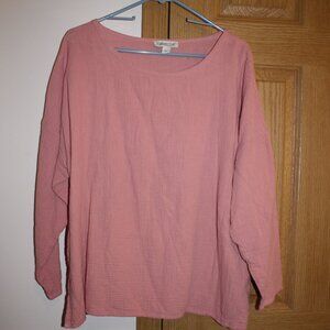 Coldwater Creek Pink Tunic size XL